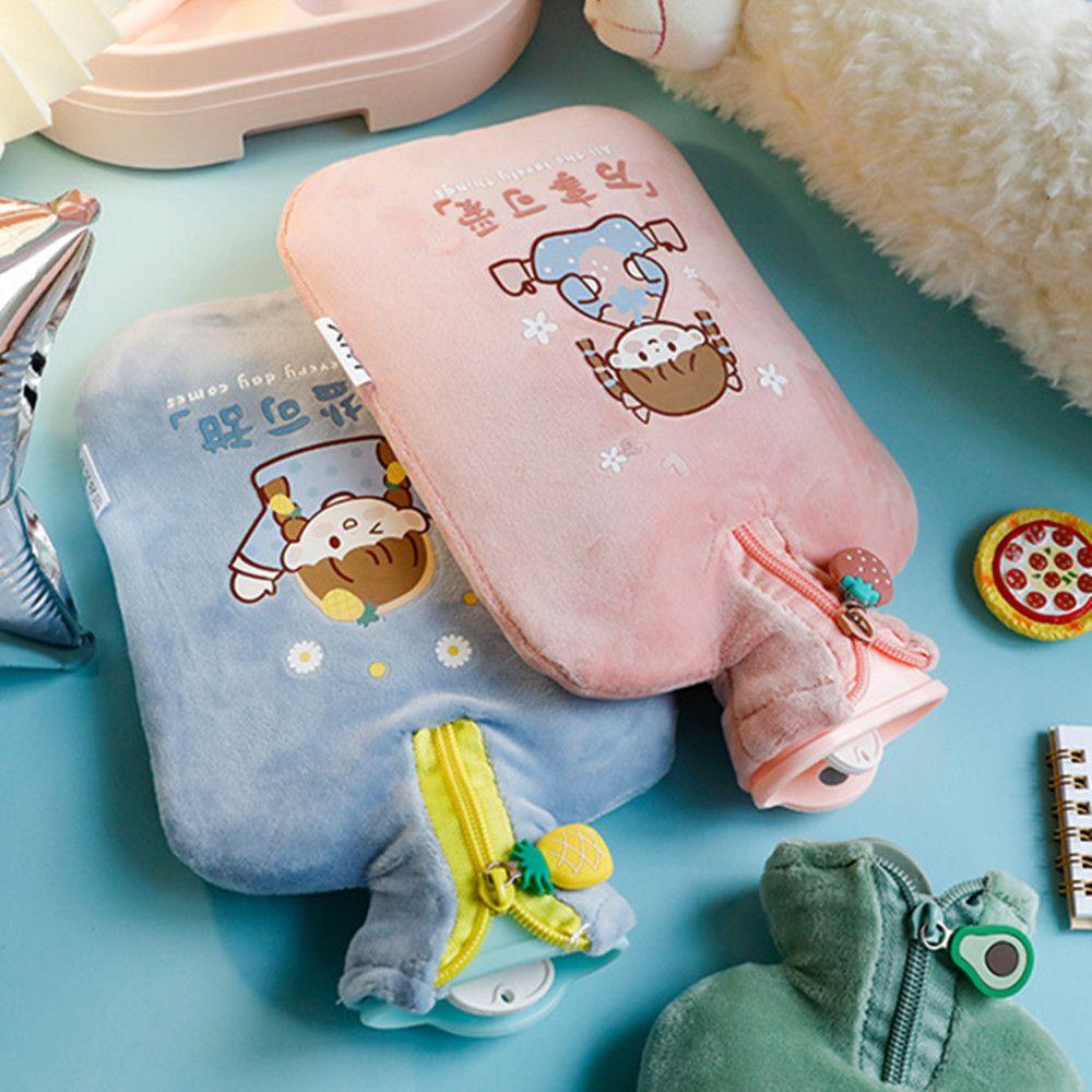 Túi Chườm Ấm Bụng Bằng Silica Gel Kèm Vỏ Bọc Tiện Dụng