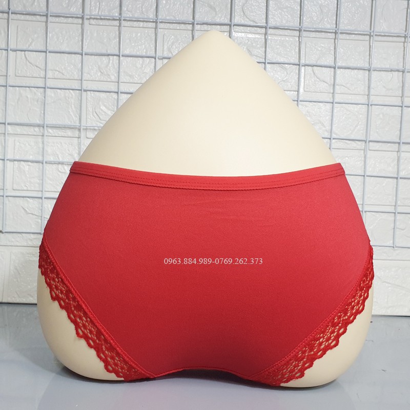 Quần lót nữ chất thun viền ren QN.03 nhiều màu cho chị em- Ảnh shop chụp