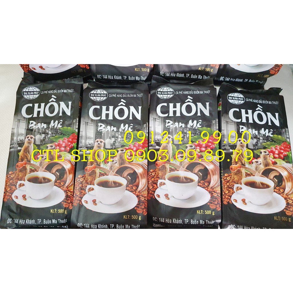 Cà Phê Chồn Ban Mê ( Chồn Đen ) Gói 500gr