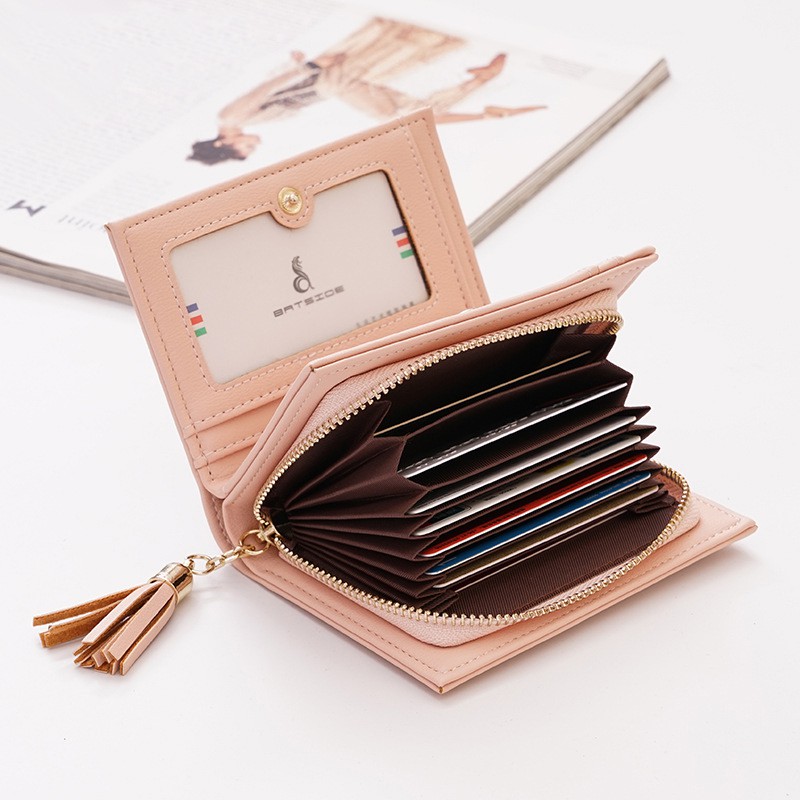 Ví nữ mini cute đẹp cầm tay BATSIOE thời trang cao cấp nhỏ gọn bỏ túi LUVADO VD370 | BigBuy360 - bigbuy360.vn