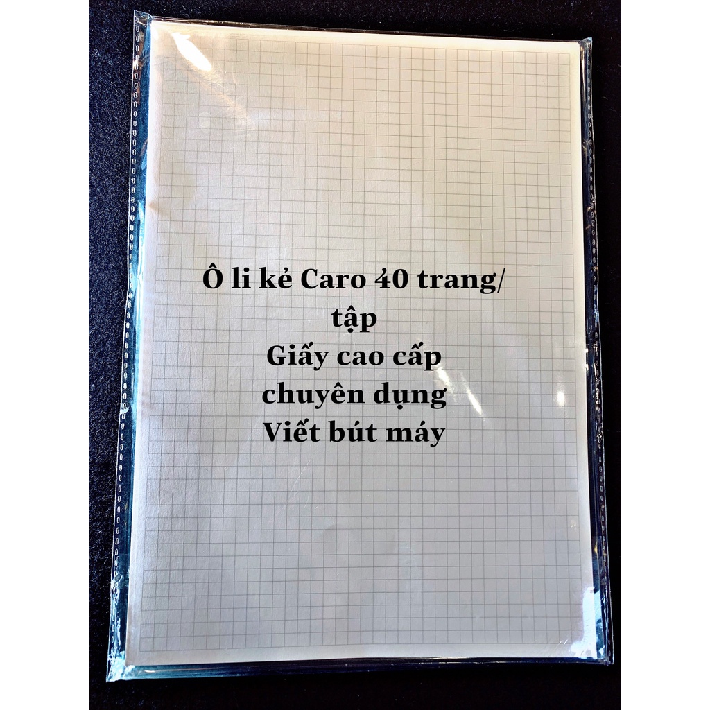 Giấy ô li bút lông tiểu khải 2m luyện tập 40rang - LTGT19