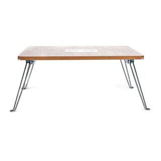 Bàn vân gỗ chân láp 40*60