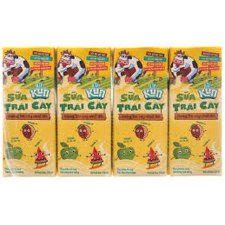 Sữa trái cây Kun 110ml (thùng 48 hộp)
