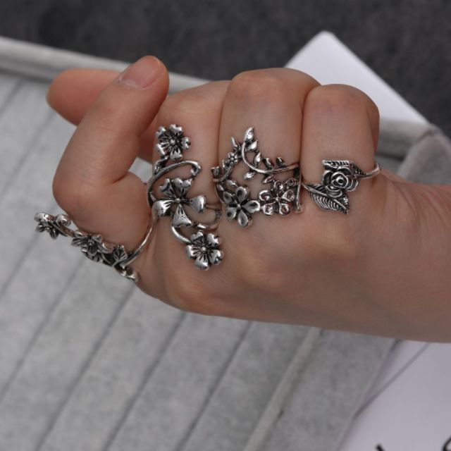 Combo 4 chiếc nhẩn cực kì dể thương