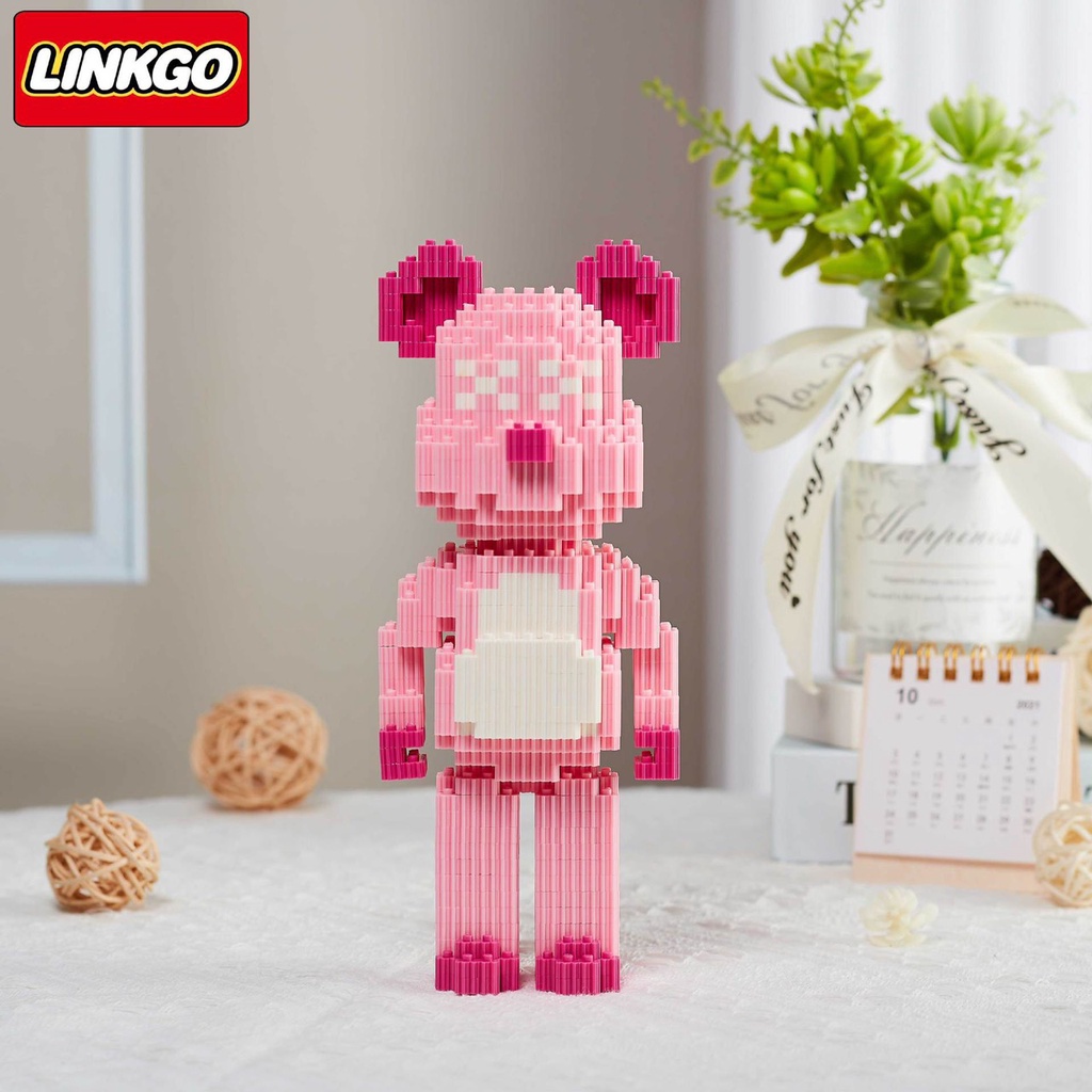 MÔ HÌNH LẮP RÁP GẤU BEAR MINI 3D HOẠT HÌNH ĐÁNG YÊU CHO BÉ - ĐỒ CHƠI XÉP HÌNH CHO BÉ