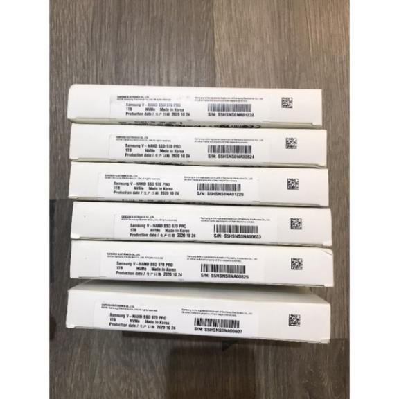 Ổ Cứng SSD 500GB 1TB 2TB Samsung 970 Pro NVMe M2 PCIe Gen 3 x4 2280  - BH 5 Năm