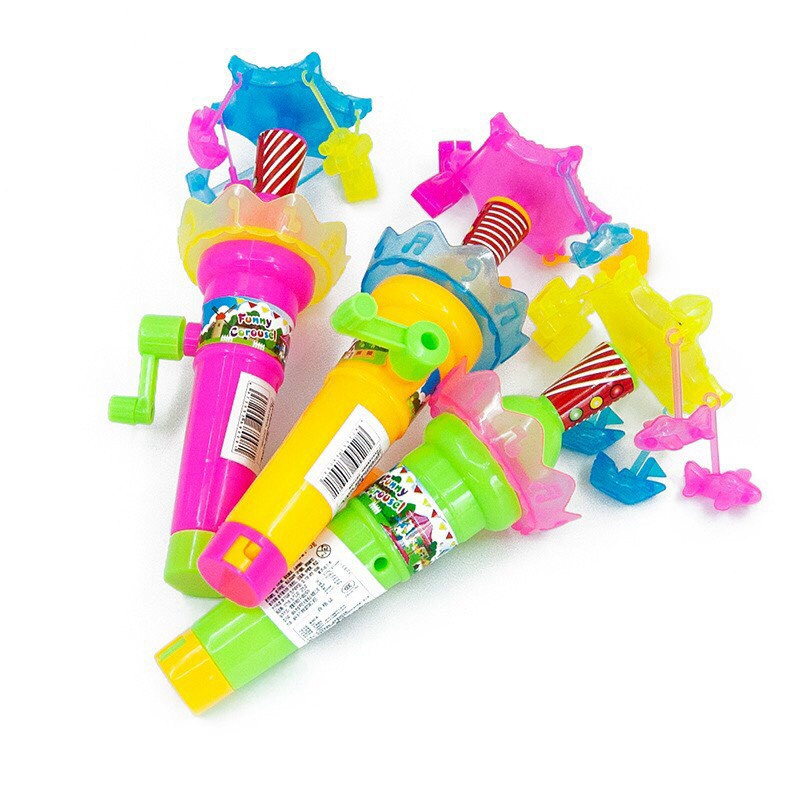 Kẹo đồ chơi đu quay phát sáng siêu cute cho bé nhiều màu
