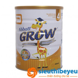 Sữa Abbott grow 3/4 900g có quà tặng
