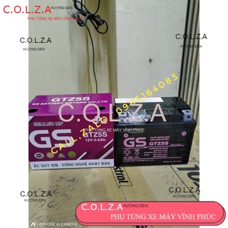 bình ắc quy GS 3,5A (bình khô lùn)