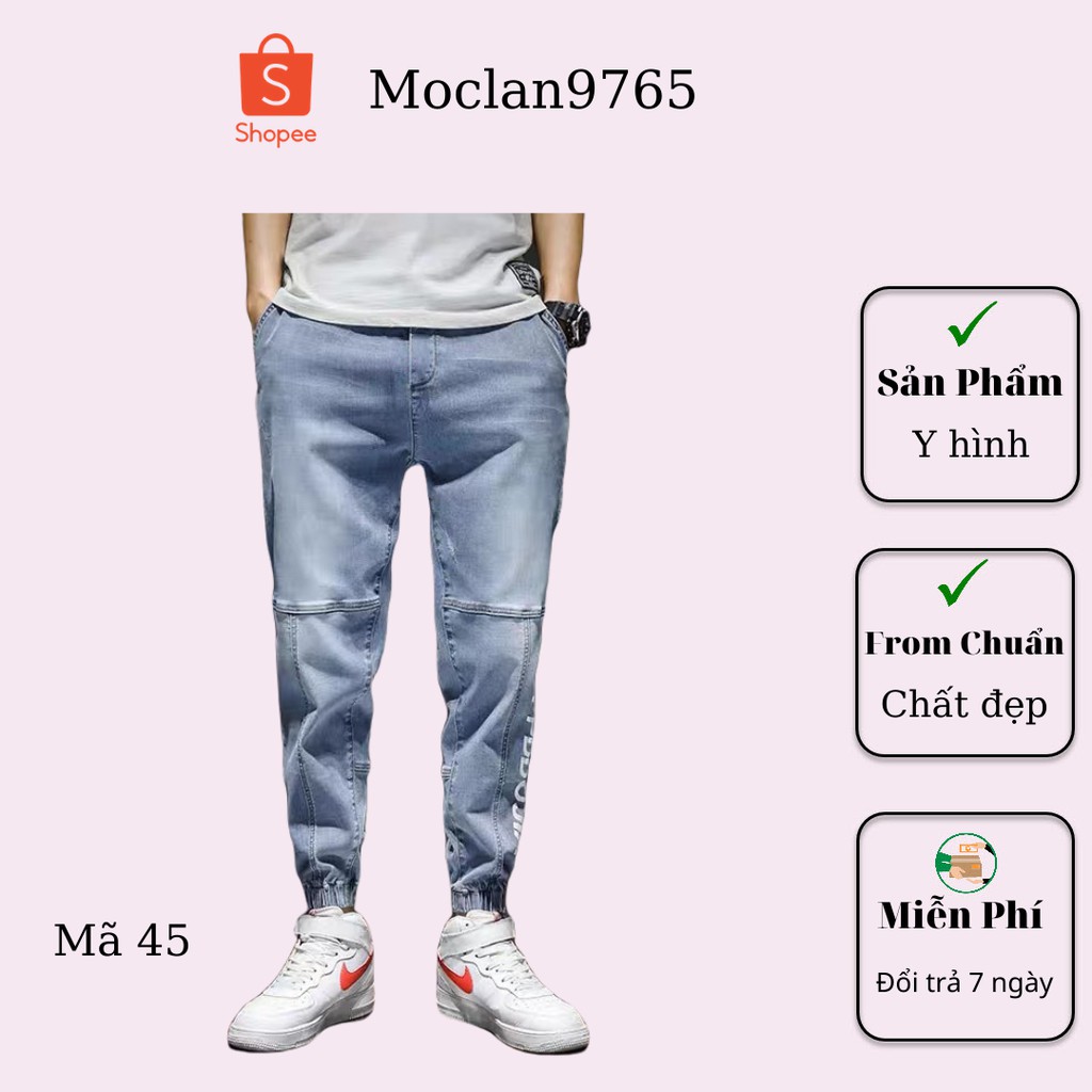 Quần jean nam cao cấp, chất liệu bò ( jean ) mềm mịn, from chuẩn, có nhiều mẫu đi kèm Moclan49 | BigBuy360 - bigbuy360.vn