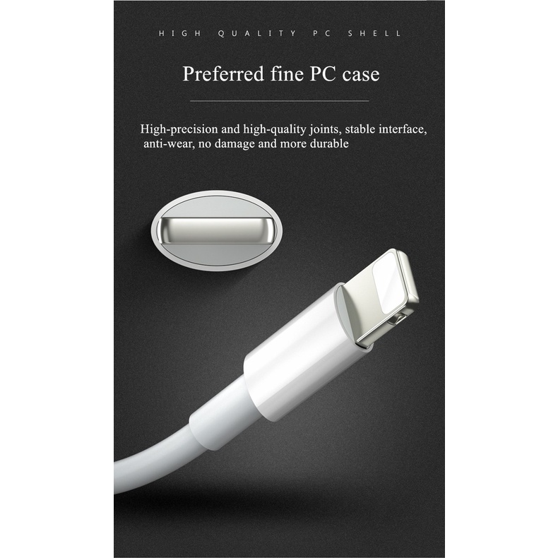 Dây Cáp Sạc Nhanh Có Đèn Led Thông Minh Chất Lượng Cao Cho IP/Type-C/Micro