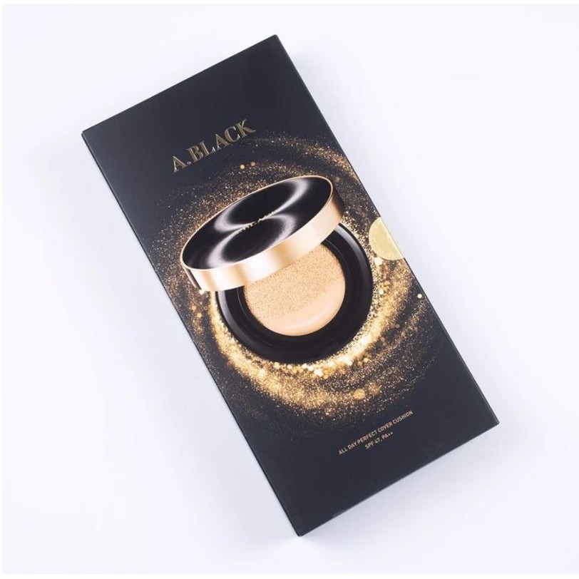 Set 3 Sản Phẩm Trang Điểm Che Phủ Cao Cho Lớp Nền Hoàn Hảo A.Black All Day Perfect Cover Cushion SPF47/PA++ | BigBuy360 - bigbuy360.vn