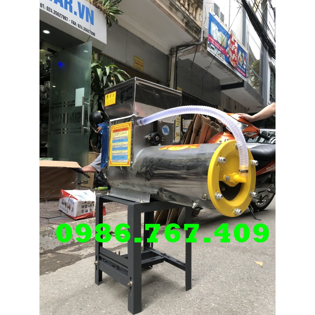 Máy xay vắt liên hoàn inox giá rẻ chưa motor