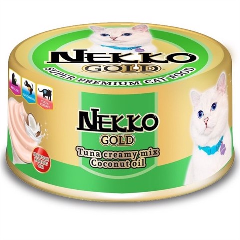 Pate Nekko Gold cho mèo lon 85g
