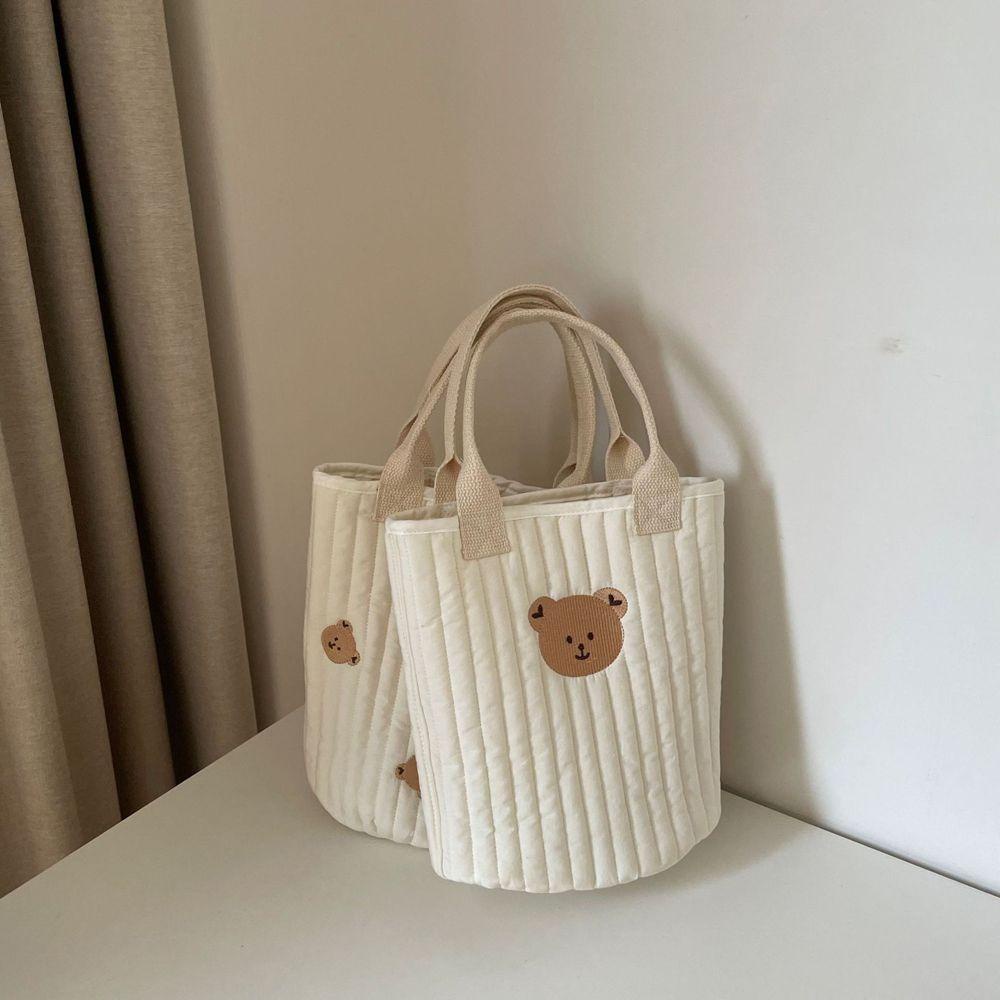 Mmluck Túi Đựng Tã Vải cotton Hình Hoa tulip Nhỏ Dễ Thương Sáng Tạo Cho Mẹ Bỉm Sữa
