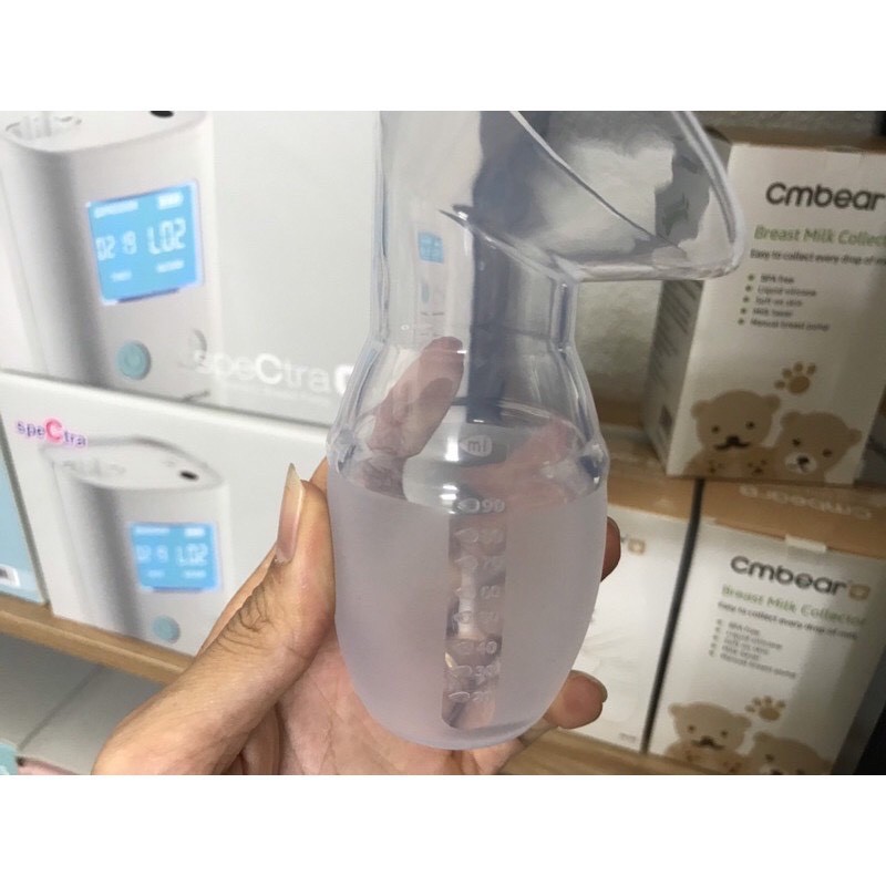 Cốc hứng sữa Cmbear Phễu hứng sữa Cmbear Silicon an toàn và tiện lợi