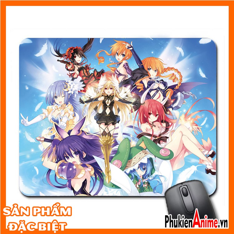 Shop Anime HCM - Lót chuột 20x24 Anime Date A Live mẫu 1