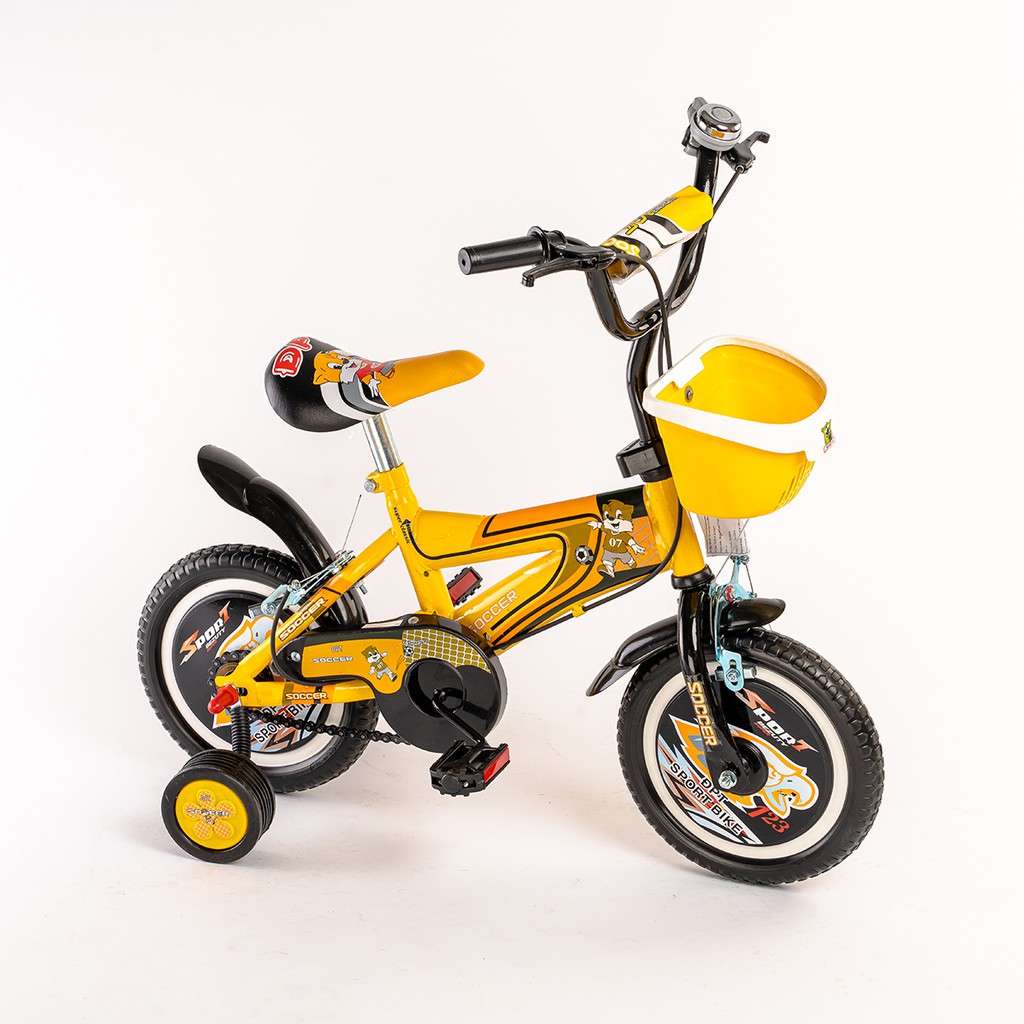 Xe Đạp Trẻ Em 2 Bánh Mèo Bánh Mâm- Đại Phát Tài L.A - 14 inches - 1123XMM - Dành Cho bé từ 3-5 tuổi