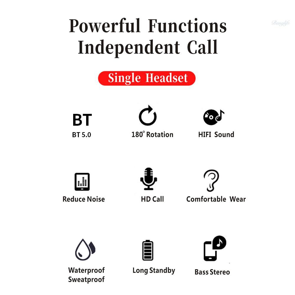 Tai Nghe Bluetooth Nhét Tai Chống Ồn Chất Lượng Cao Cho Lenovo Hx106 | BigBuy360 - bigbuy360.vn