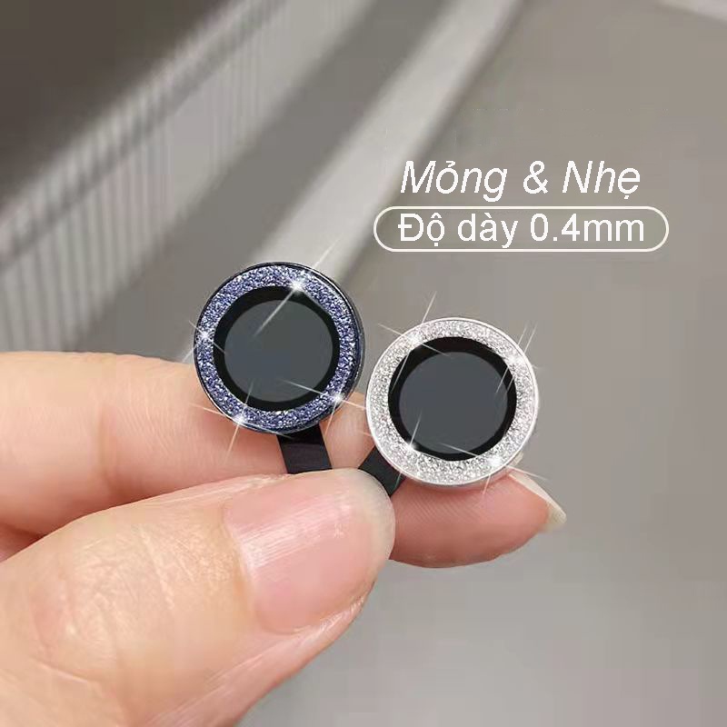 [BÁN LẺ TỪNG VIỀN] Viền Bảo Vệ Camera Lens Kính Cường Lực Diamond cho iP 14 Pro / 14 Pro Max / 14 Plus - Minh An Saigon