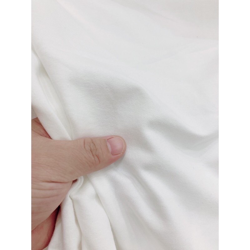 Thun cotton trắng may áo may ô, đồ sơ sinh  Khổ 1m6- S.Fashion Shop Hà Nội