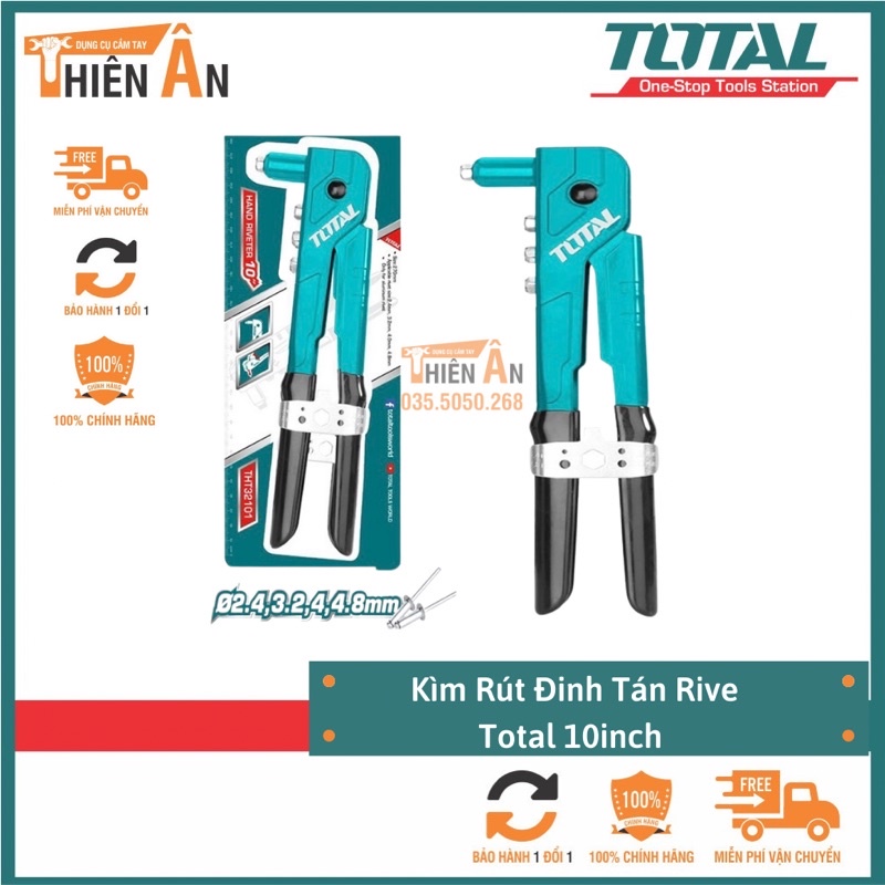 Kìm Rút Đinh Tán- Kìm Rút Rive Total 10 Inch( 254mm) THT32101