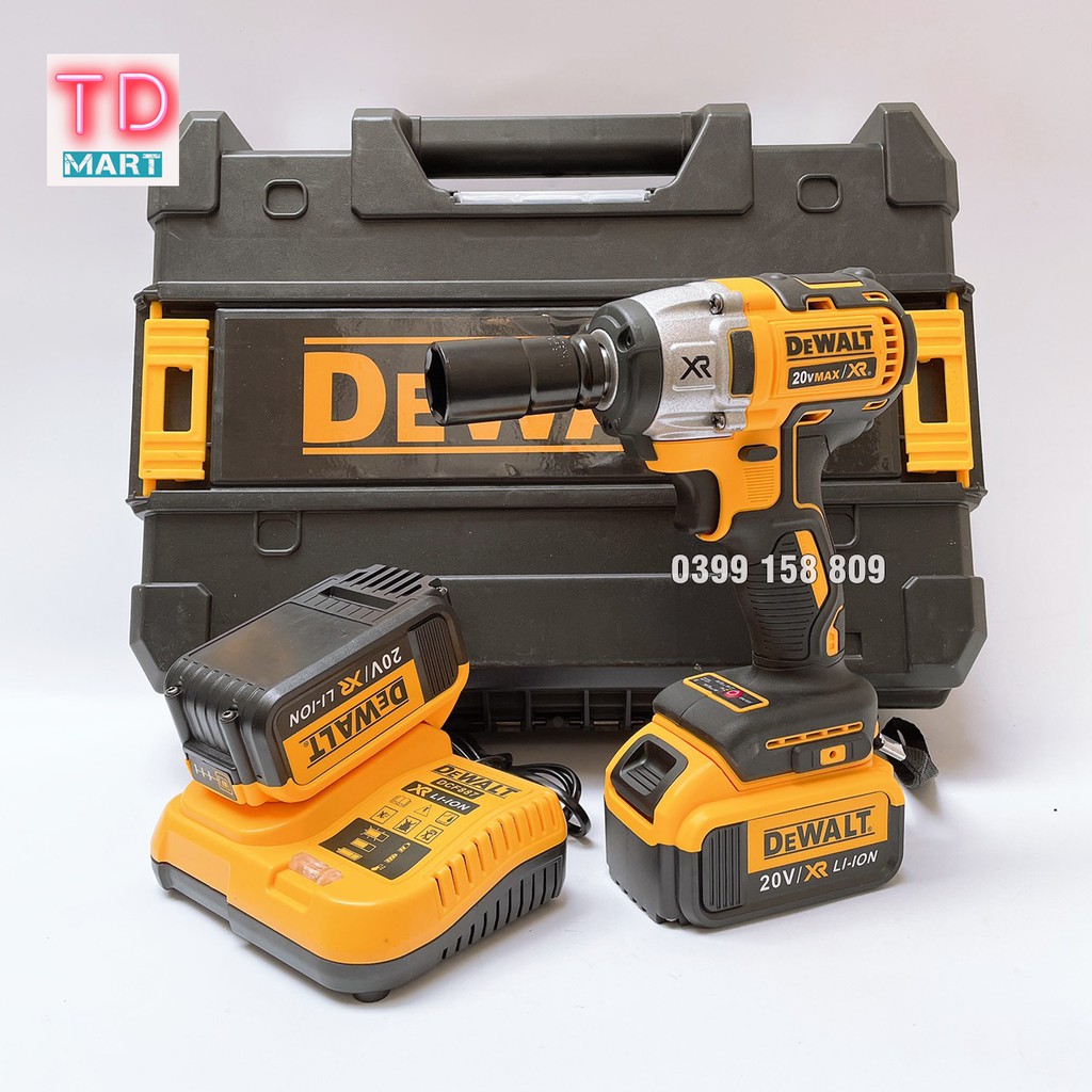 Máy siết bulong DEWALT DCF887 20V Không Chổi Than Hàng Cao Cấp