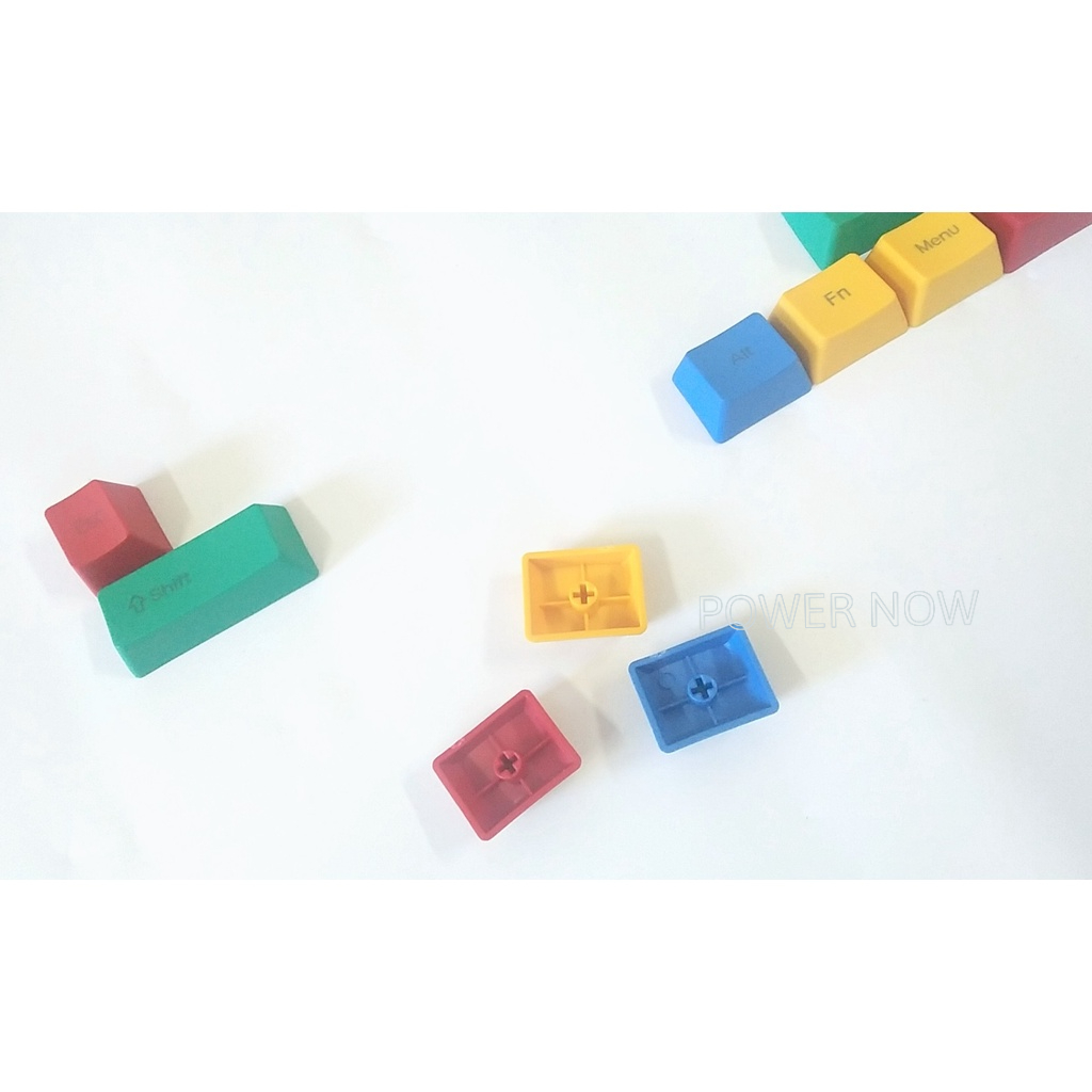 Bộ Keycaps  PBT Lẻ 10 Phím Và Keycap Mario, Pacman 5 Phím. OEM Profile Cho Bàn Phím Cơ