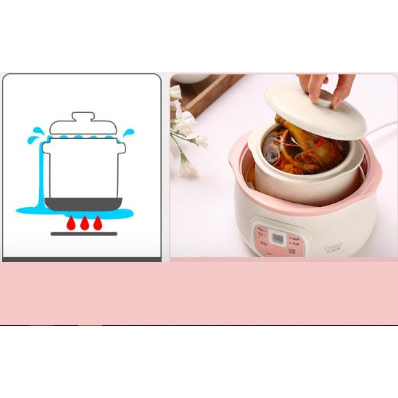 Nồi Hầm Cháo ngon Kho cá bằng điện tiết kiệm
