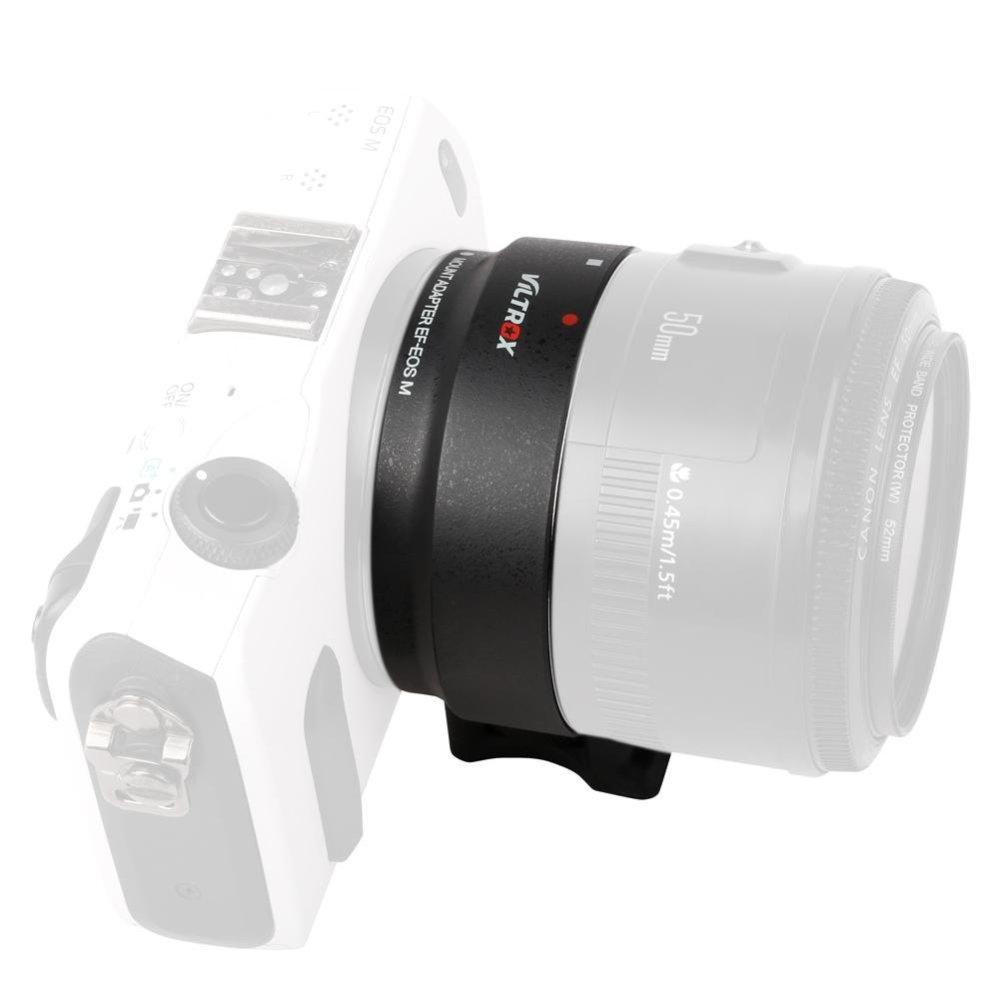 (CÓ SẴN) Ngàm chuyển Auto Focus Viltrox EF-EOS M Cho Canon M M1 M2 M3 M5 M6 M10 M50 M100 M200 M50 M50 Mark ii M6 Mark ii