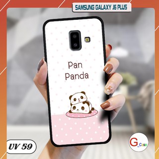 Ốp điện thoại Samsung Galaxy J6 Plus - lưng nhám viền dẻo