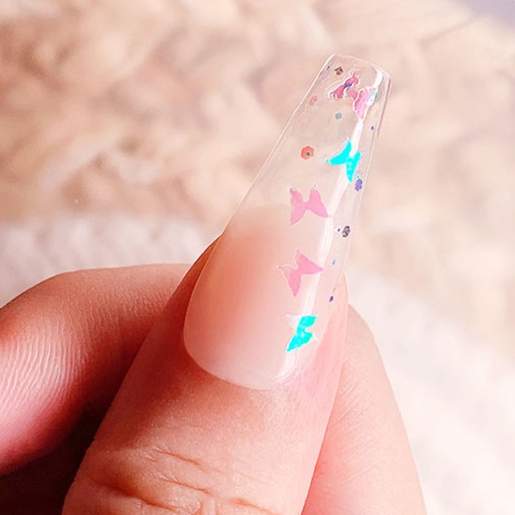 [Hàng mới về] Set 12 Hộp Phụ Kiện Trang Trí Móng Tay Hình Bướm Xinh Xắn