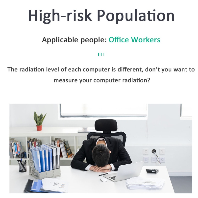 Máy Đo Nhiệt Độ Bức Xạ EMF Kỹ Thuật Số Cầm Tay