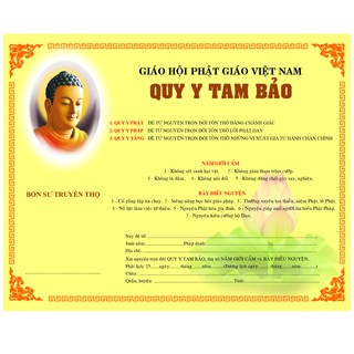 Phái Quy y Tam Bảo vàng lớn