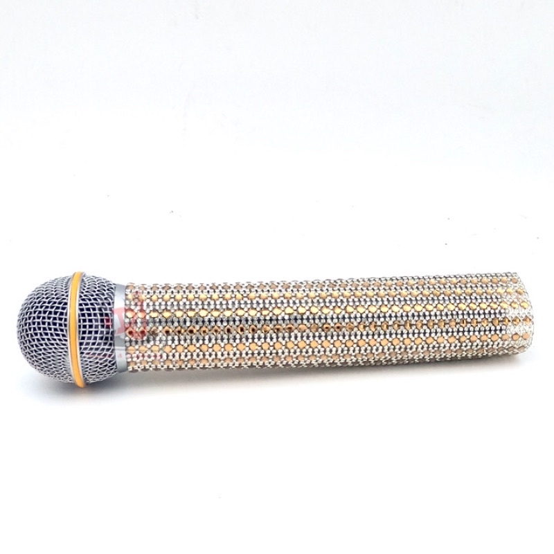 Áo bọc tay mic, vỏ micro kim tuyến, microphone karaoke