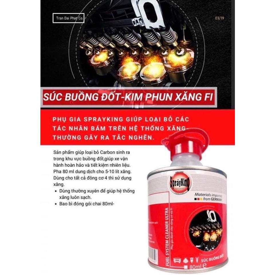 Tặng thêm lon phụ gia Sprayking_Nhớt Berlinol Street Bike 10w40_1L dành cho xe máy