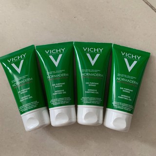 Gel rửa mặt Vichy Normaderm Phytosolution 50ml giảm dầu, ngăn ngừa mụn