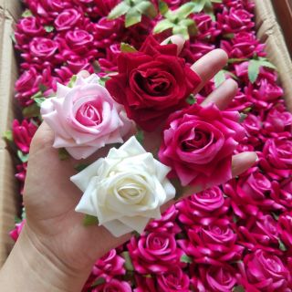 Đầu hoa hồng nhung cao cấp