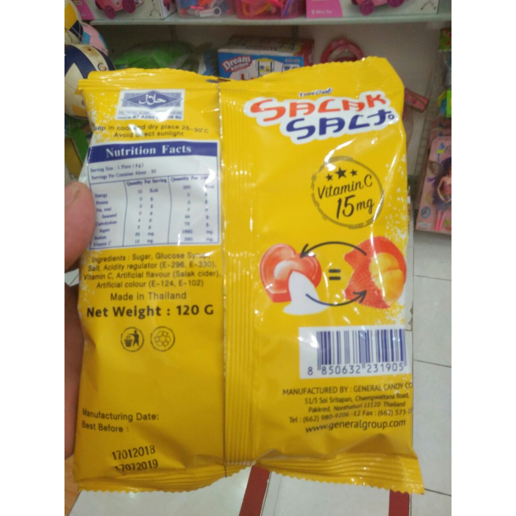 Kẹo chanh muối vàng ( date 4/2021) | BigBuy360 - bigbuy360.vn