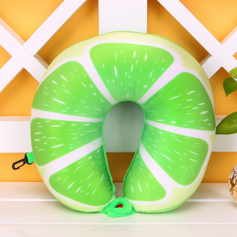 Gối Kê Cổ Hình Chữ U Bằng Memory Foam Tiện Dụng Mang Theo Du Lịch