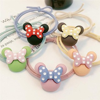 Cột tóc phụ kiện mickey dễ thương phong cách Hàn Quốc (kiểu random)
