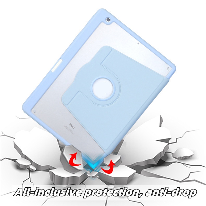 360° Bao Da Máy Tính Bảng Xoay Từ Tính Bằng Acrylic Cho iPad 10.2 '' iPad 7th / 8th / 9th Gen 10.9 '' Air4 / Air5 Pro11 '' 2020 / 2021