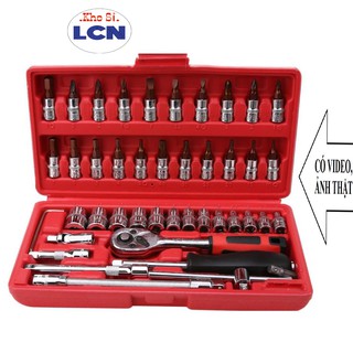 Bộ Dụng Cụ Mở Ôc, Vít Sửa Chữa Đa Năng 46 Chi Tiết [SG]