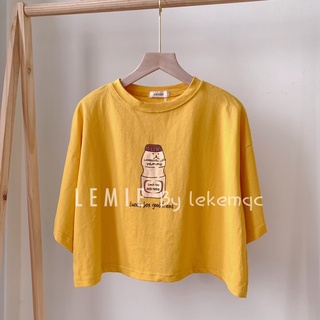 Áo Phông Croptop Chất Dày Mịn