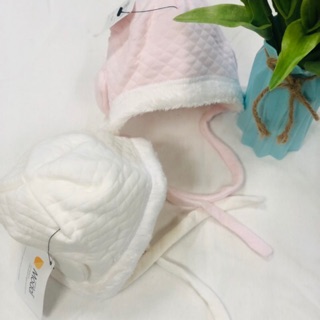 Mũ cotton lót lông