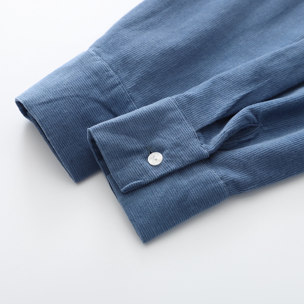 Áo Sơ Mi Nữ Tay Dài Có Túi Thiết Kế Mới Lạ