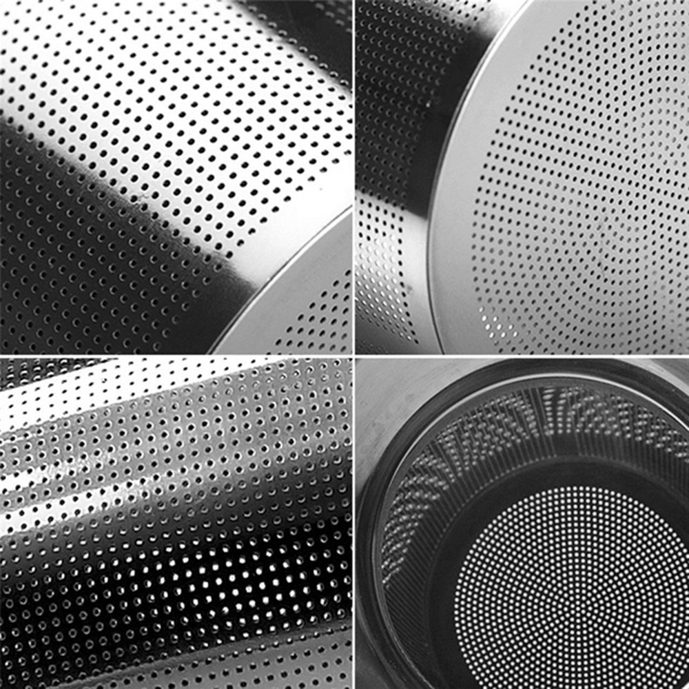 Dụng Cụ Lọc Trà / Cà Phê Bằng Thép Không Gỉ Có Hai Tay Cầm Và Nắp Đậy Tái Sử Dụng Được