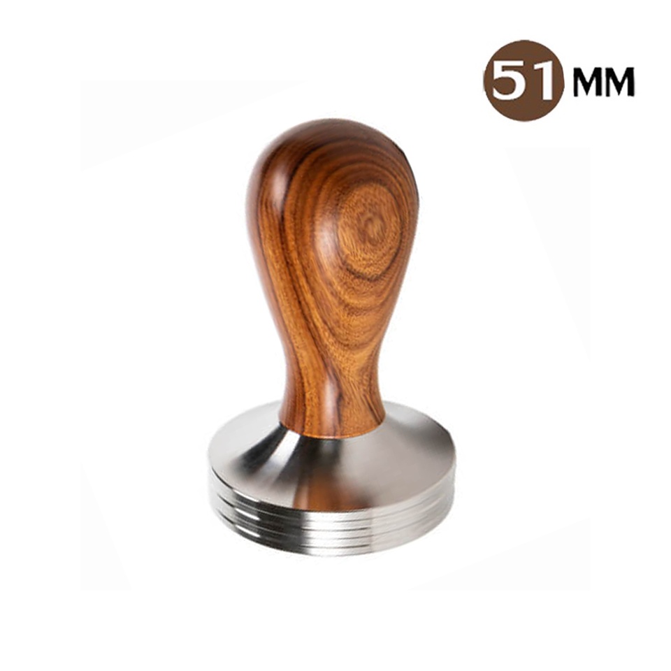 Tamper 51mm | Tay nén cà phê máy Espresso cỡ 51mm cho máy pha Delonghi gia đình