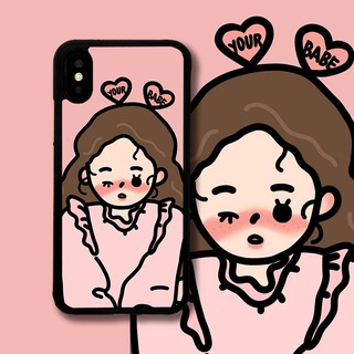 Ốp lưng cô gái hồng hàn quốc