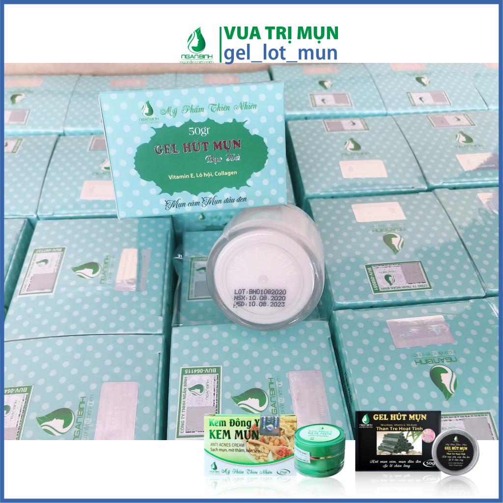  Gel hút mụn bạc hà, gel lột mụn Ngân Bình chính hãng